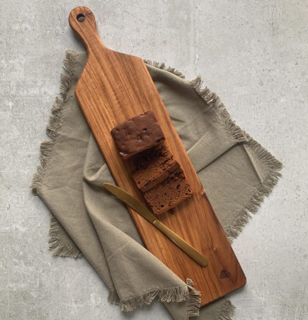 Organic Teak Wood Serving / Cheese Board | Rectangle | 50 cm
