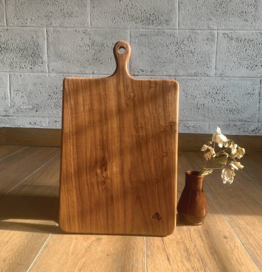 Organic Teak Wooden Chopping / Serving Board | Rectangle | 34 cm