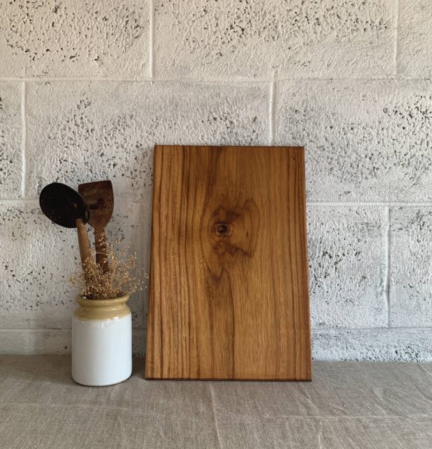 Organic Teak Wooden Chopping / Serving Board | Rectangle | 38 cm