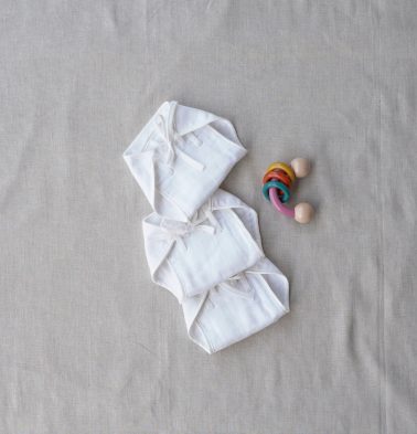Cotton Baby Nappies – Set of 3