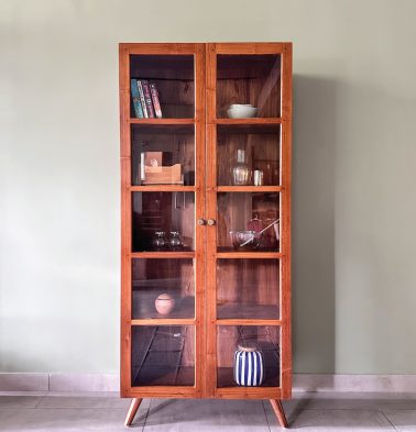 Solid Teak Wooden Shelf – Large