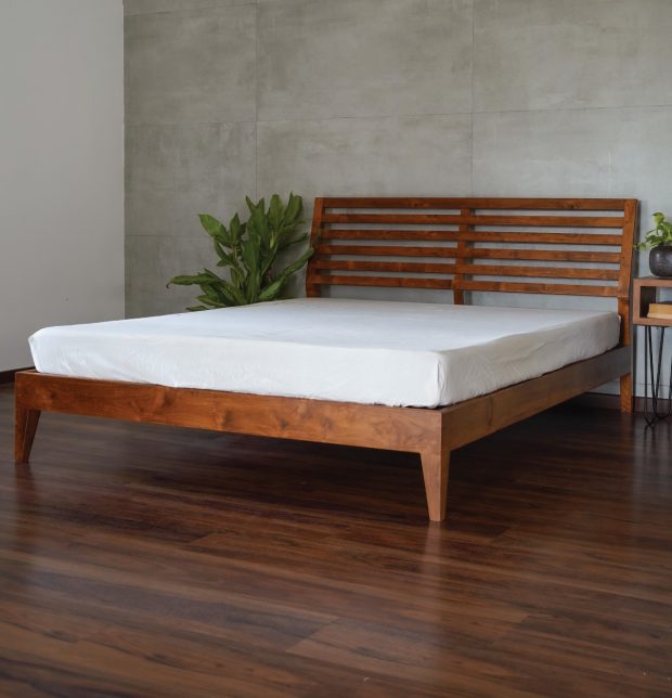 Solid Teak Wood Comfort Bed