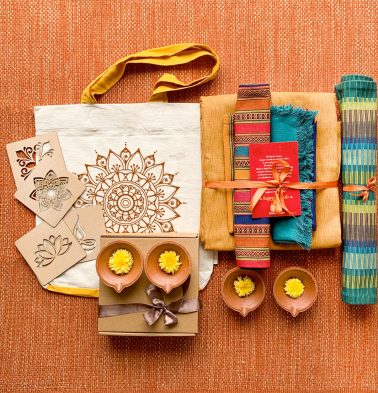 Decorative Cotton Table Linen Set – Gift Bag