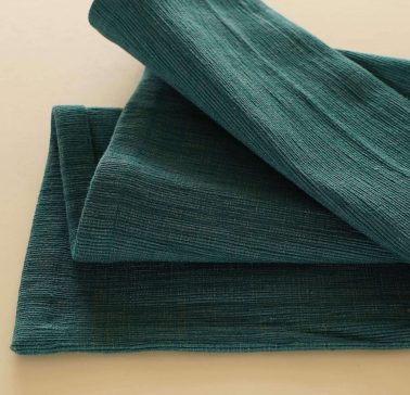 Cotton Shelf Liner fabric Teal Green