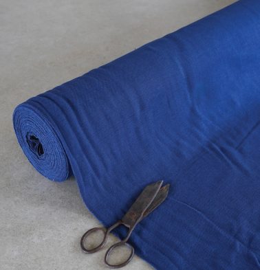 Chambray Cotton Fabric Indigo Blue