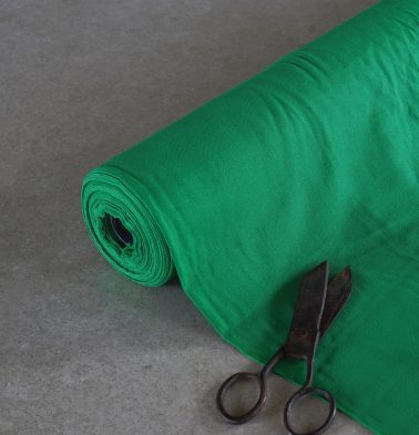 Solid Cotton Fabric Brilliant Green