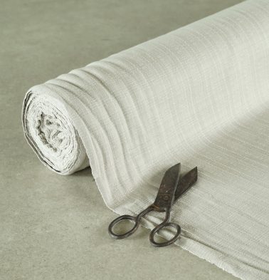 Panama Weave Cotton Fabric Oatmeal Beige