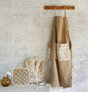 Kadoor Cotton Kitchen Essentials Combo Sand Beige