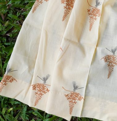 Nirvaanya Slub Sheer Cotton Fabric – Konna – Golden Fleece