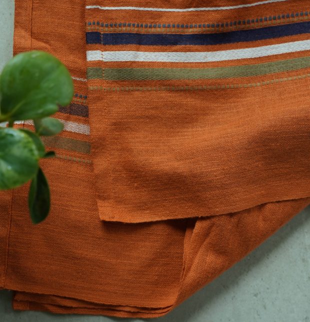 Thorth | Premium Cotton Bath Towel | Rust Orange