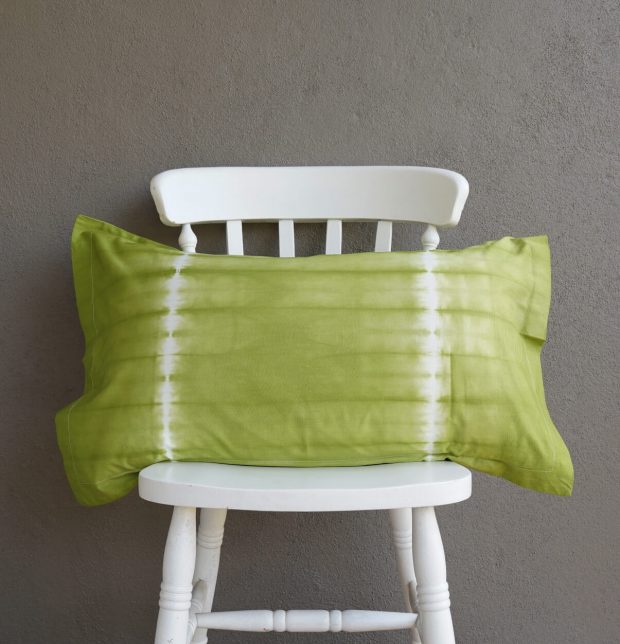 Forest Green Cotton Tie & Dye Bedsheet - With 2 pillow covers