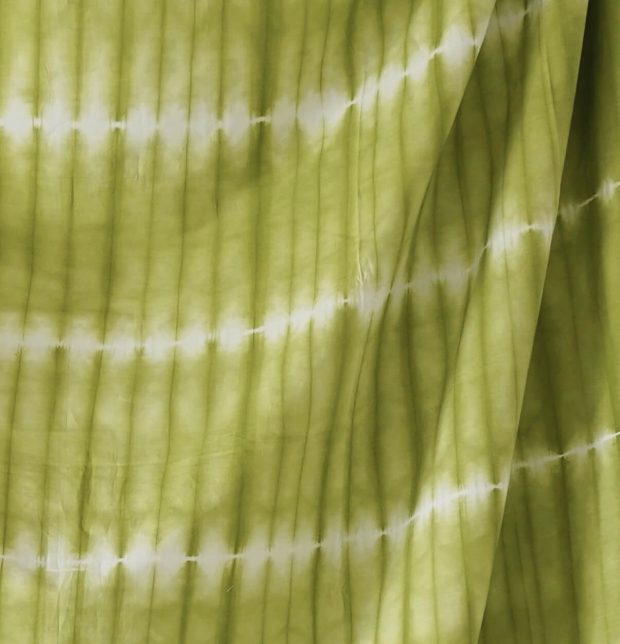 Forest Green Cotton Tie & Dye Bedsheet - With 2 pillow covers