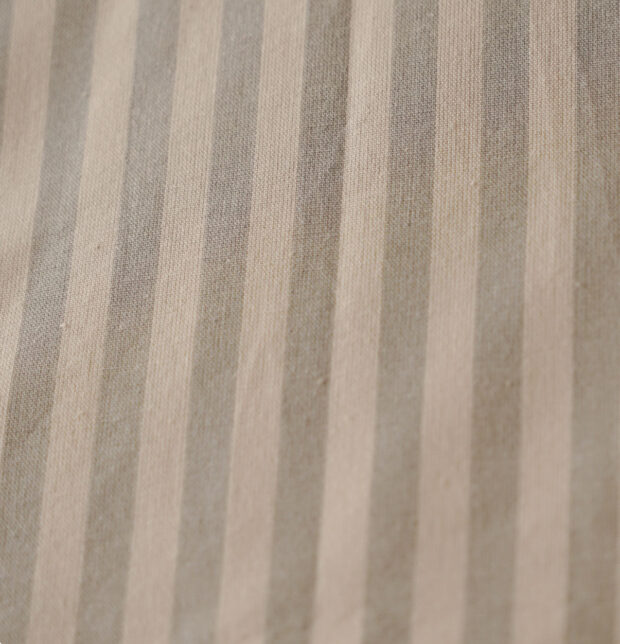 Morning Stripe Bedsheet fabric Grey